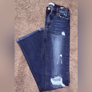 Distressed Blue Women's Jeans